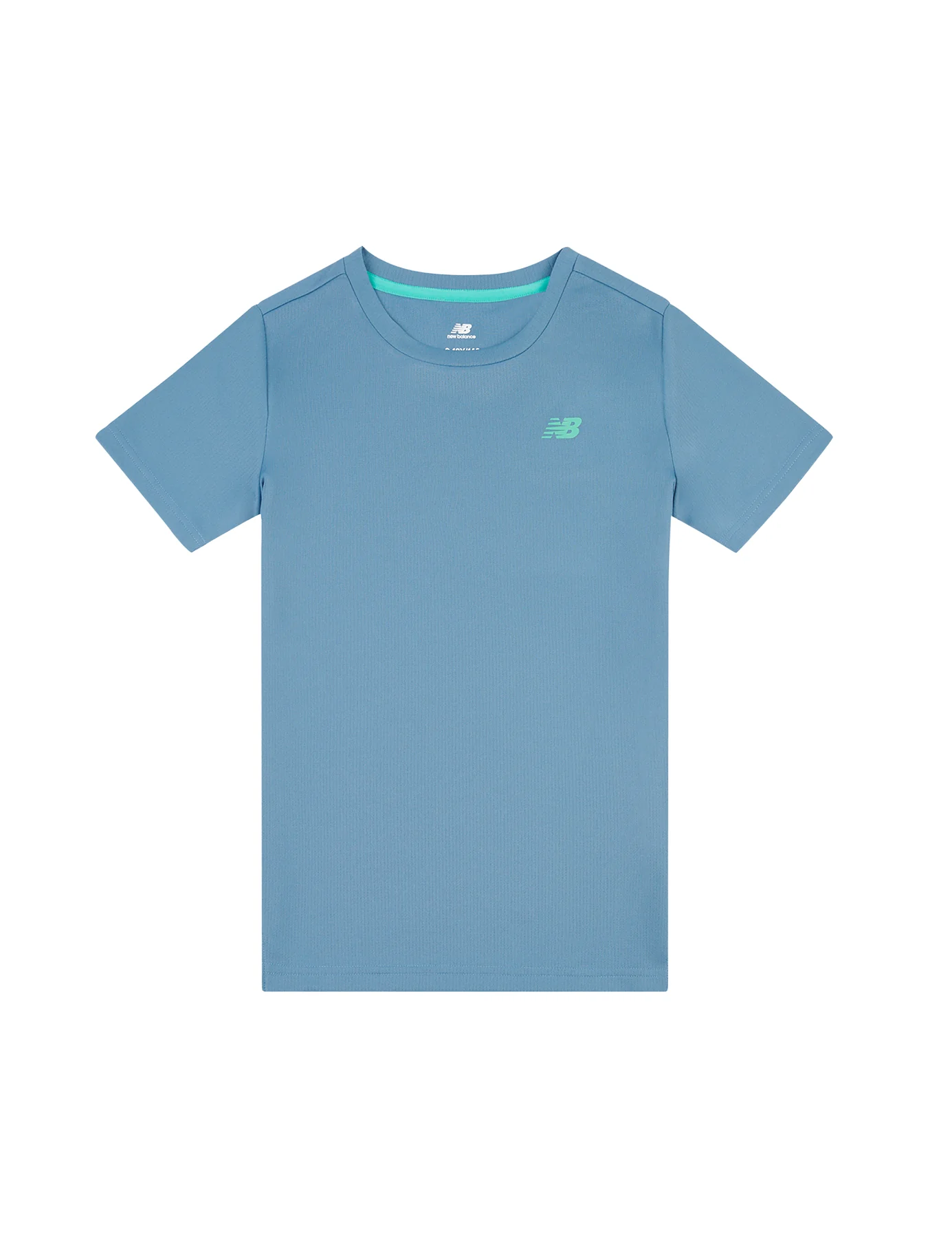 Kids’ Athletic Tee Blue - Image 3