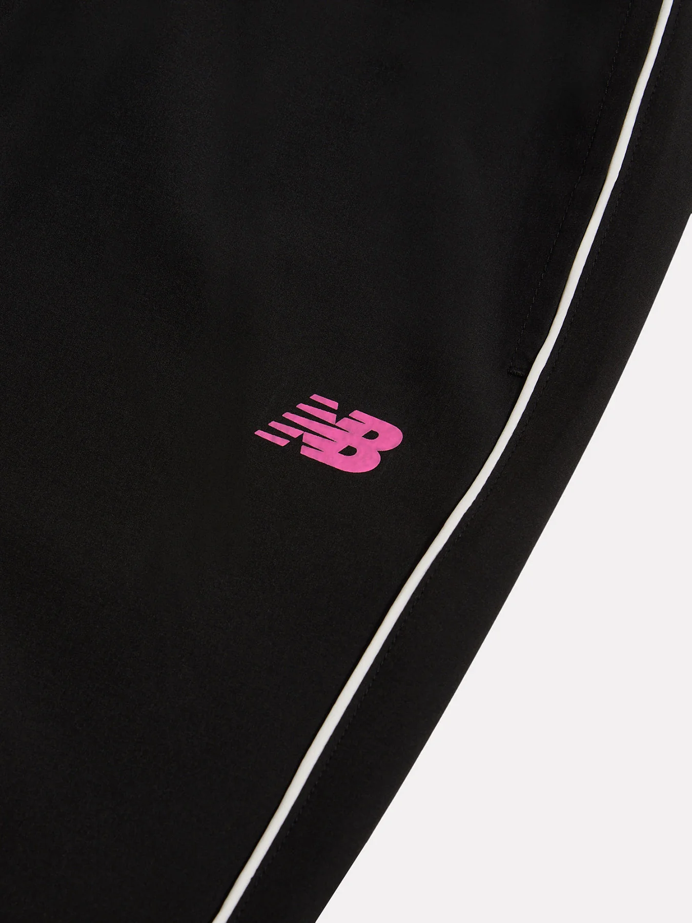 Kids' Piping Track Joggers Black - Image 3