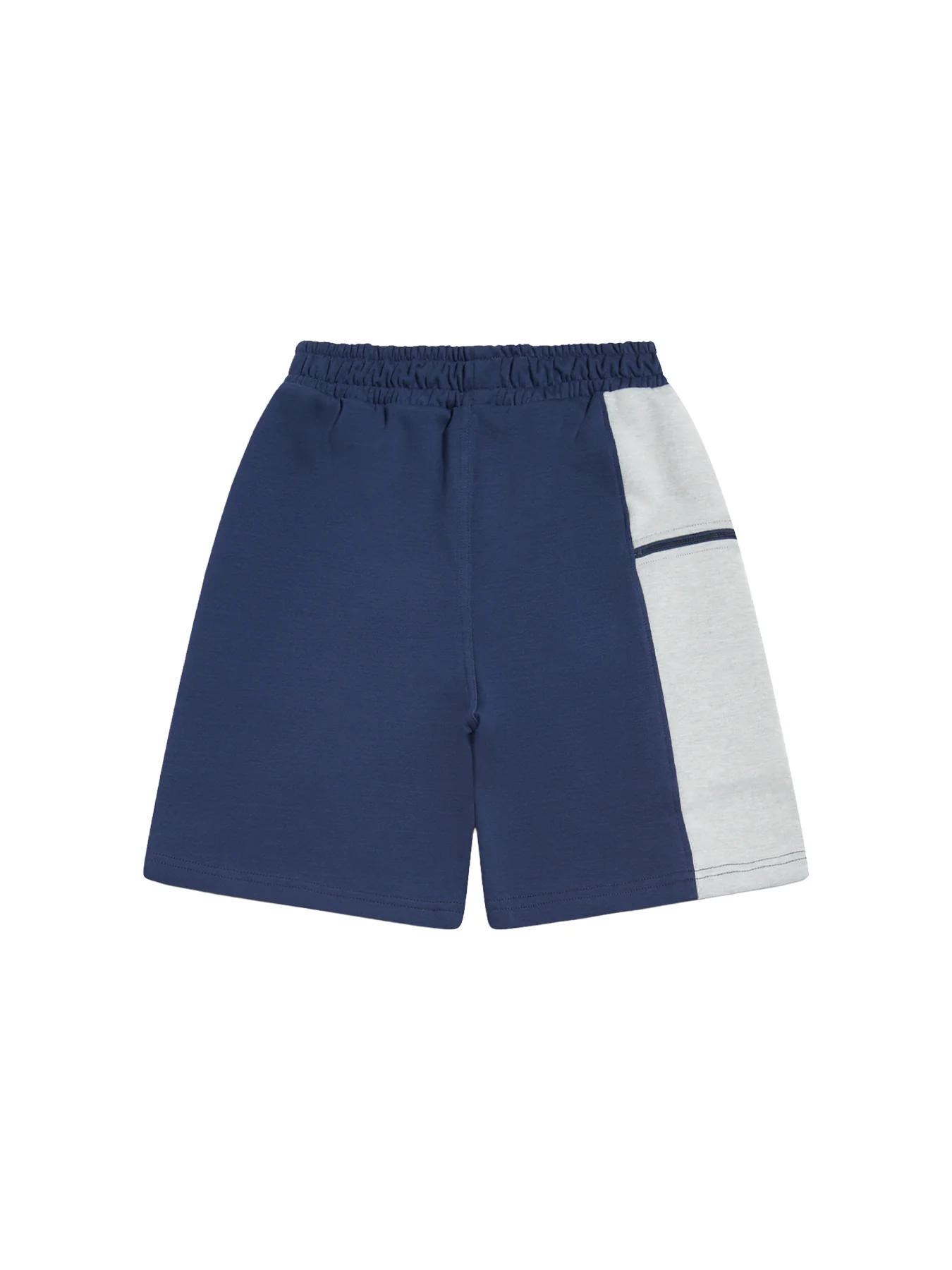 Kids' Premium Panelled Shorts Navy - Image 2