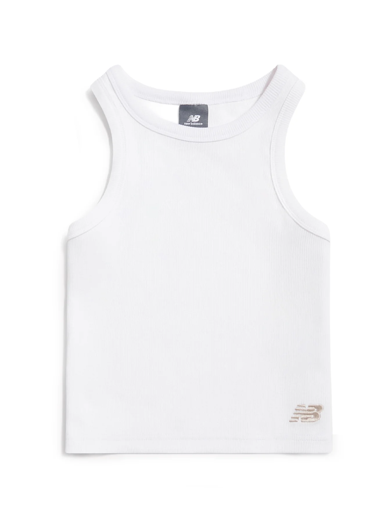 Kids' Rib Vest Bright White