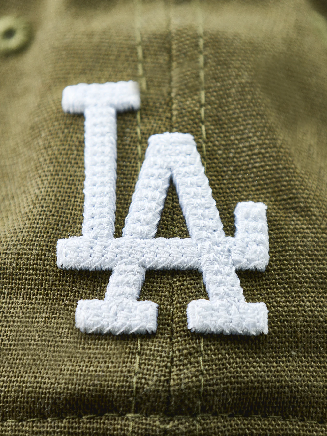 Linen Blend 9Twenty Cap Khaki - Image 3