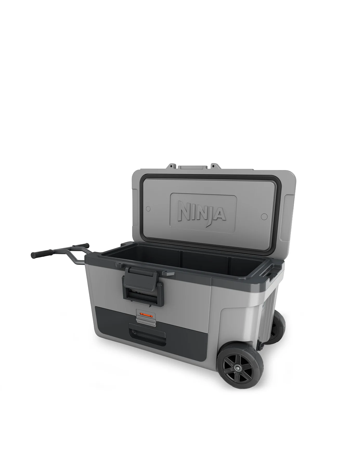 FrostVault Wheeled Cooler 65QT Grey