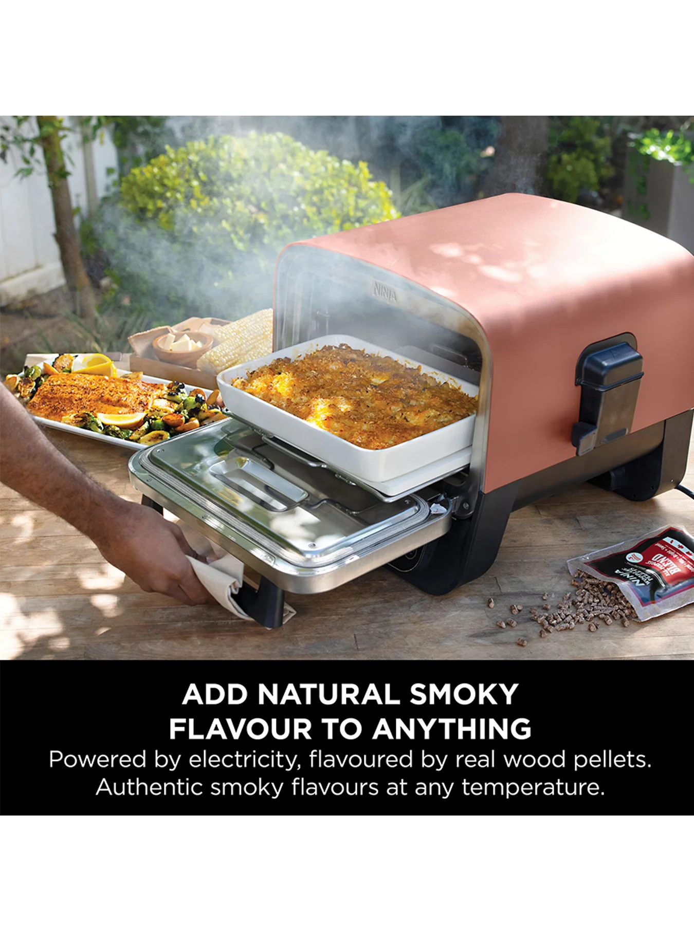 Woodfire Electric Outdoor Oven Terracotta - Image 2