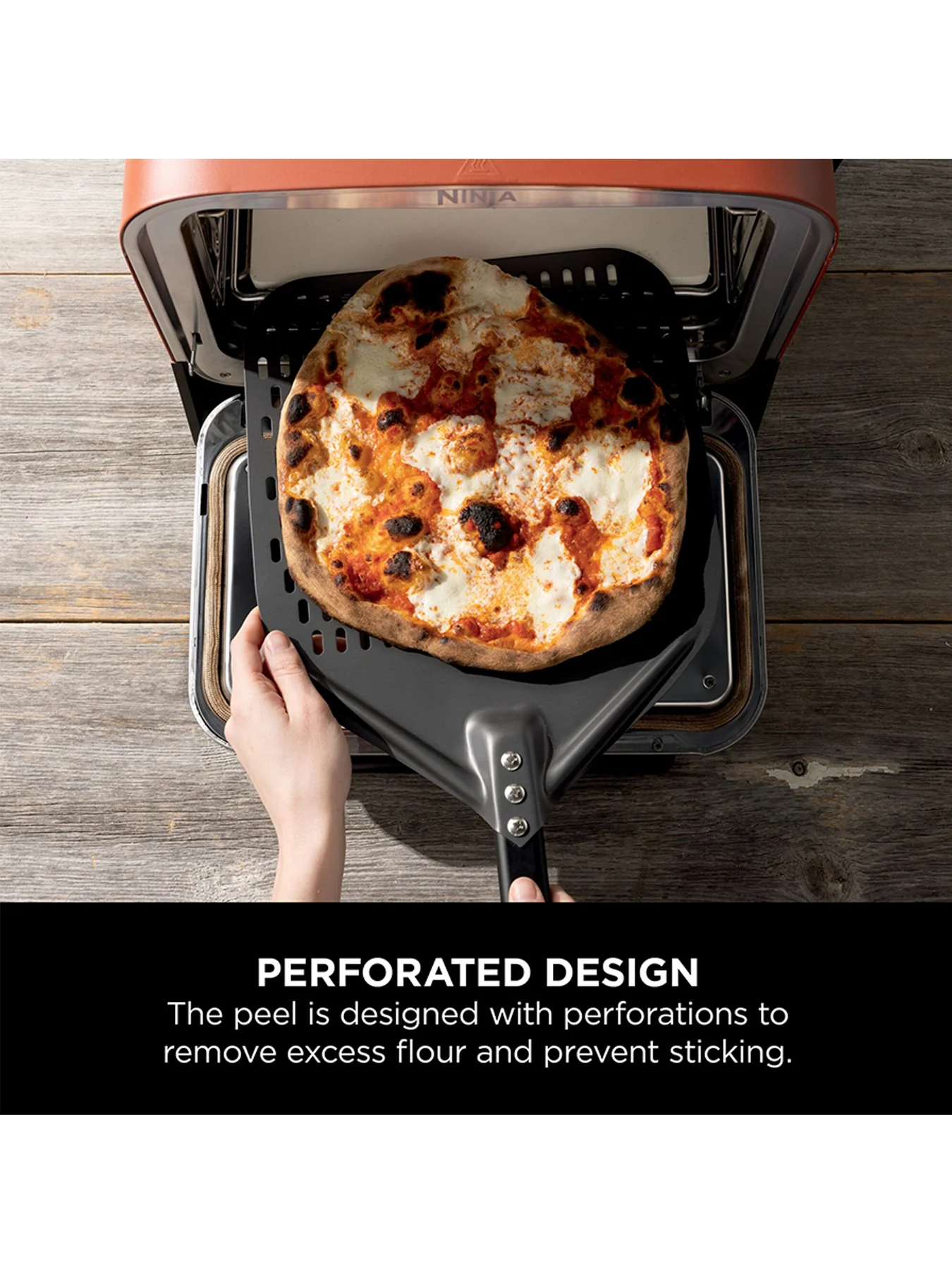 Woodfire Pizza Peel Black - Image 2