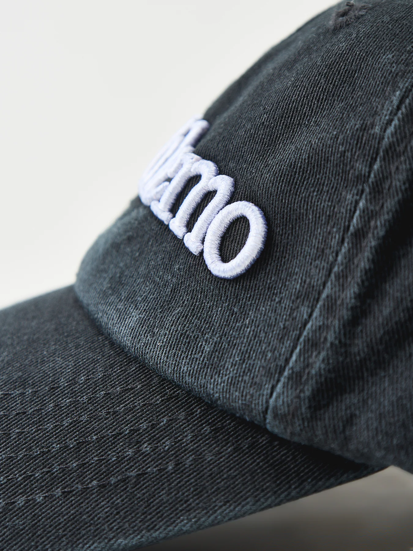 Logo Cotton Cap Black - Image 3