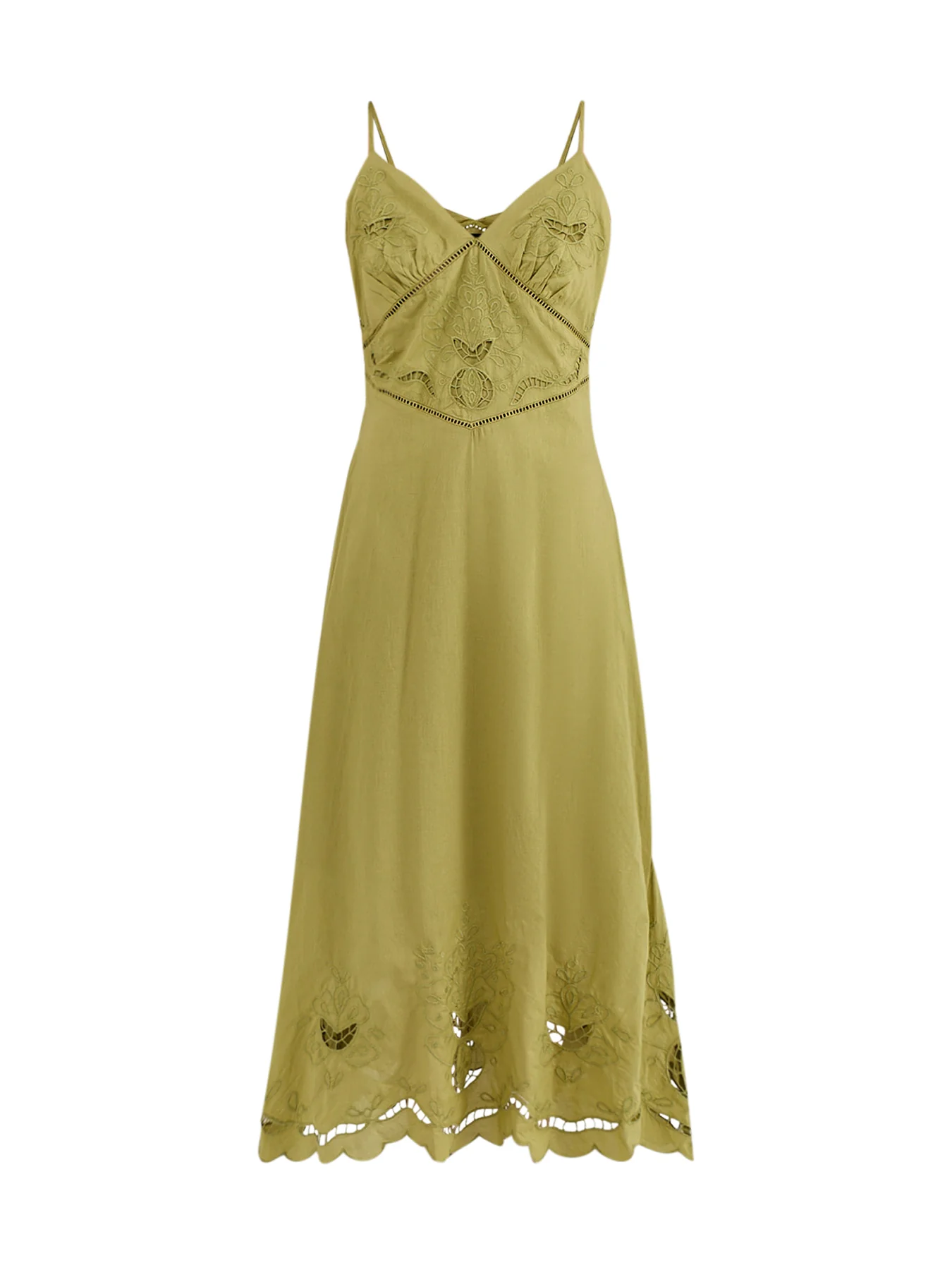 Brooke Midi Dress Green