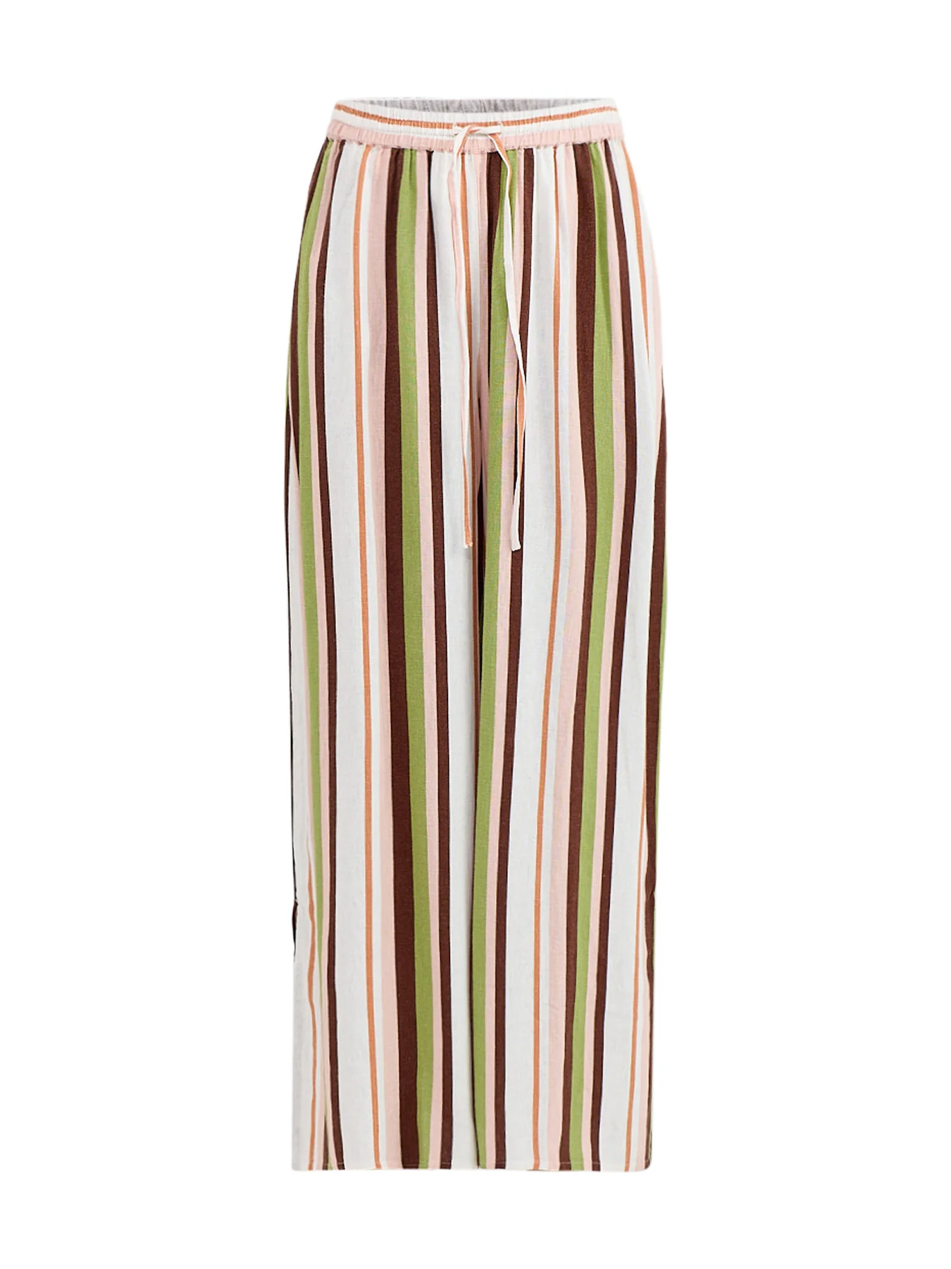Elstow Wide Leg Trousers Striped