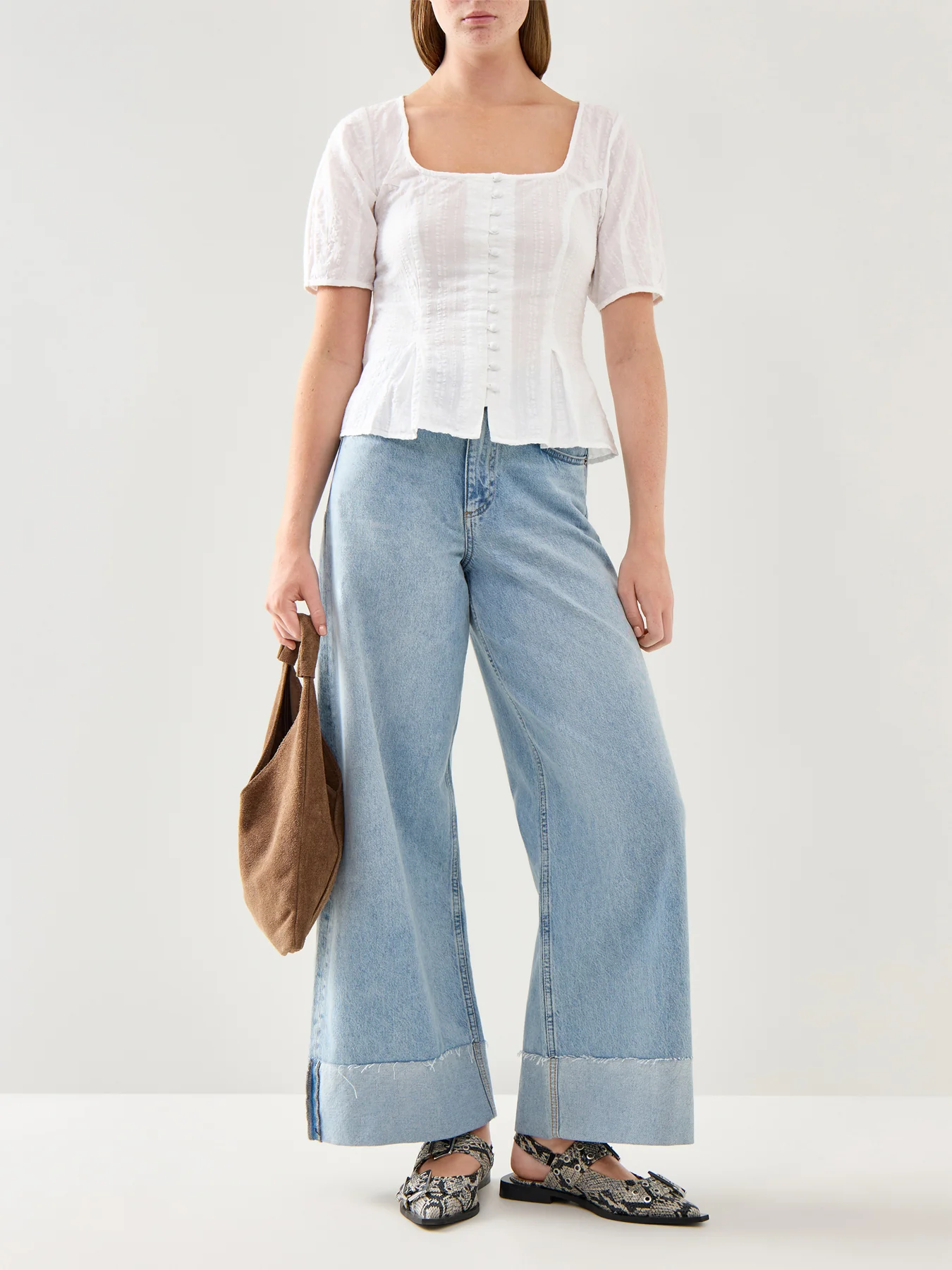 Minerva Top White Organic Cotton - Image 2