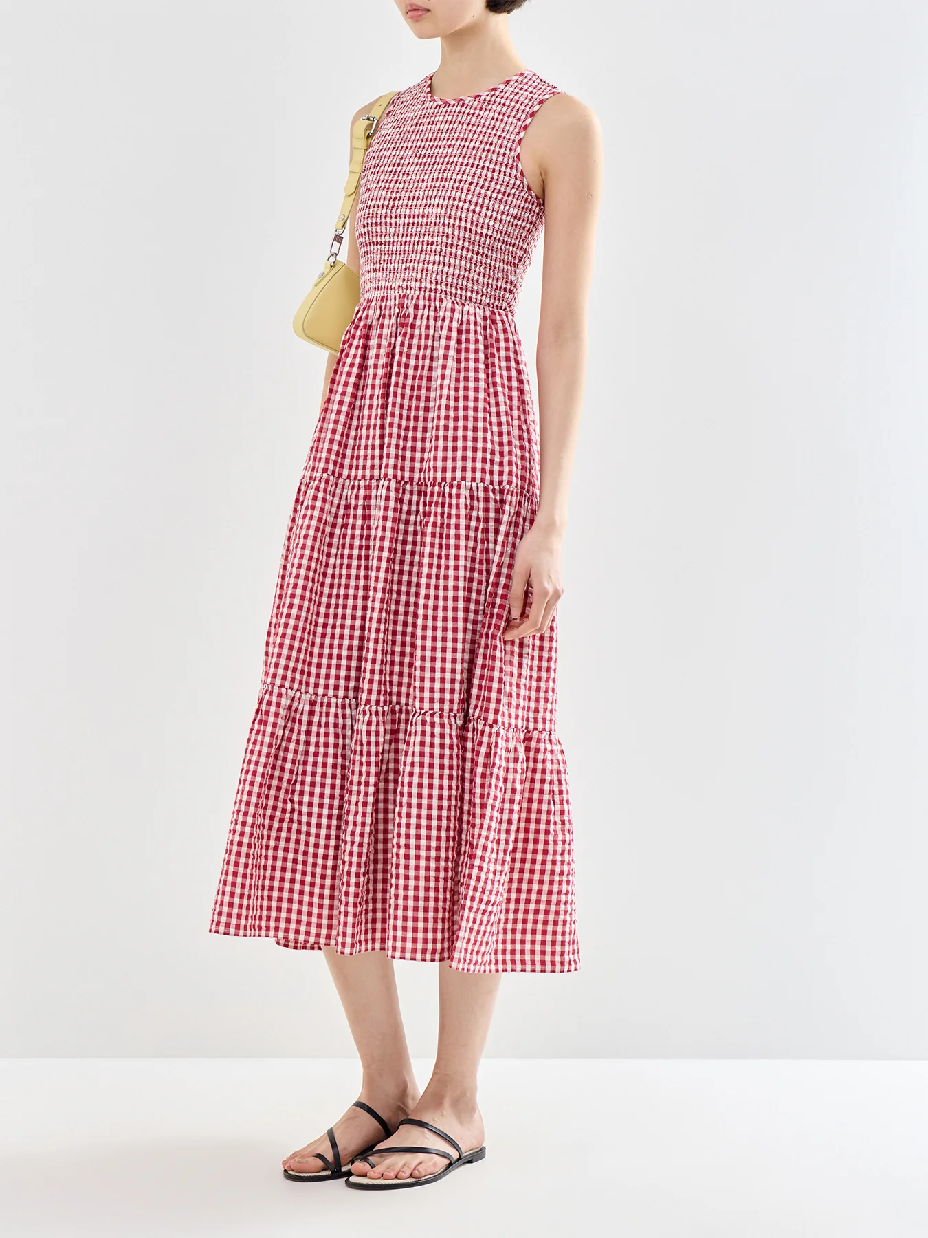 Sleeveless Charlie Midaxi Dress Red - Image 2