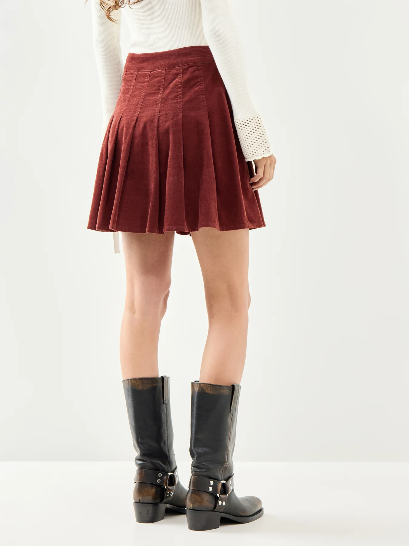 Vincent Skirt Brown - Image 5