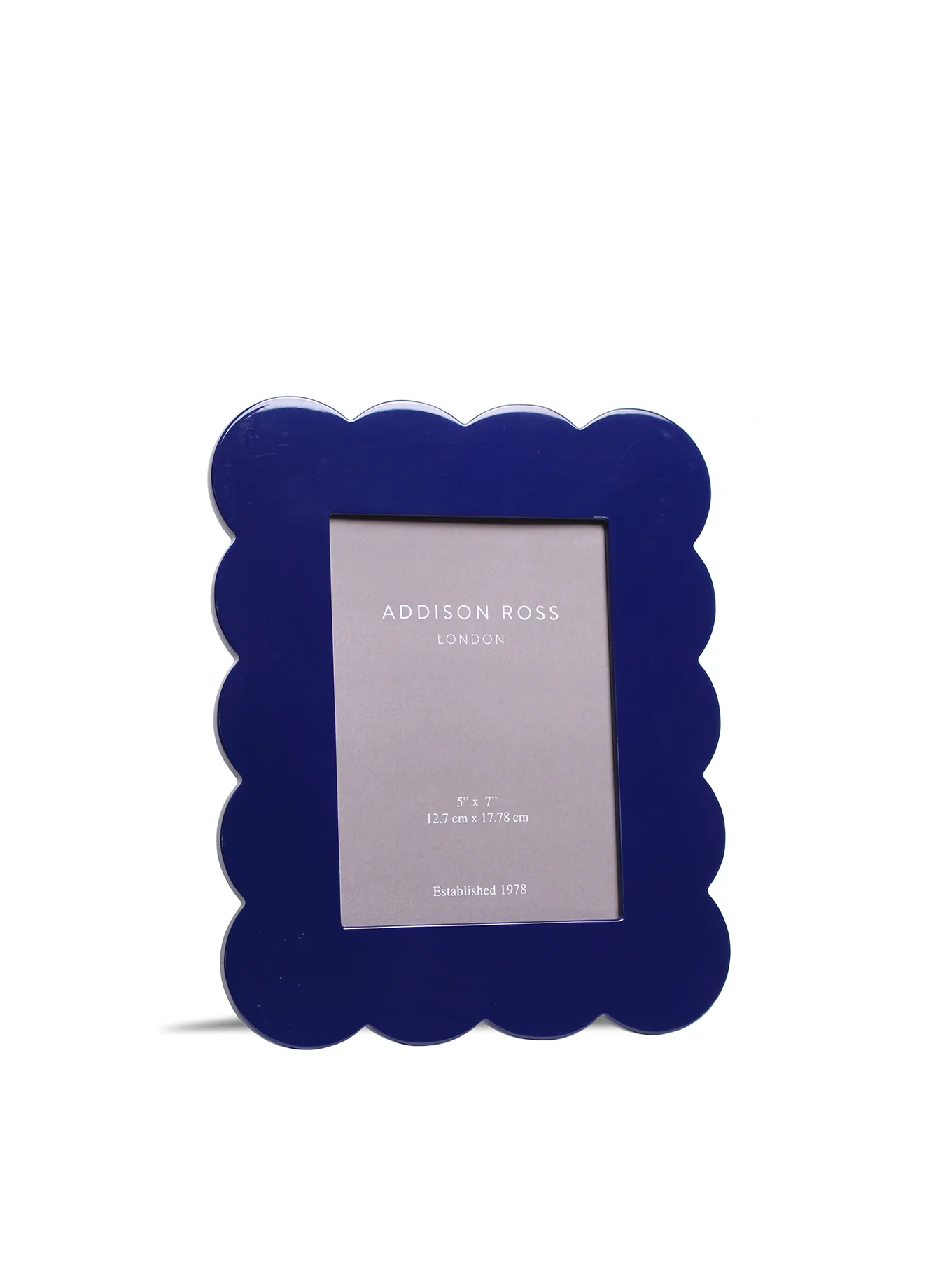 Scalloped 5x7 Photo Frame Pink - Image 6