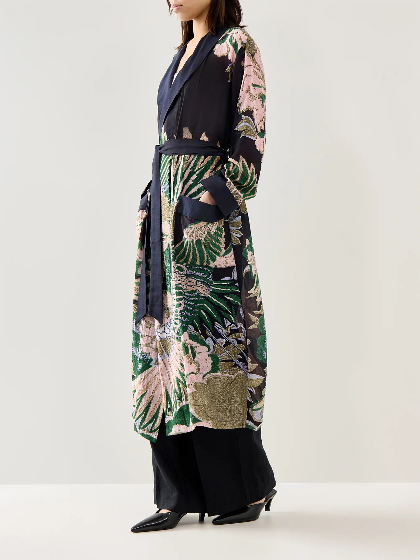 Crane Gown Emerald - Image 4