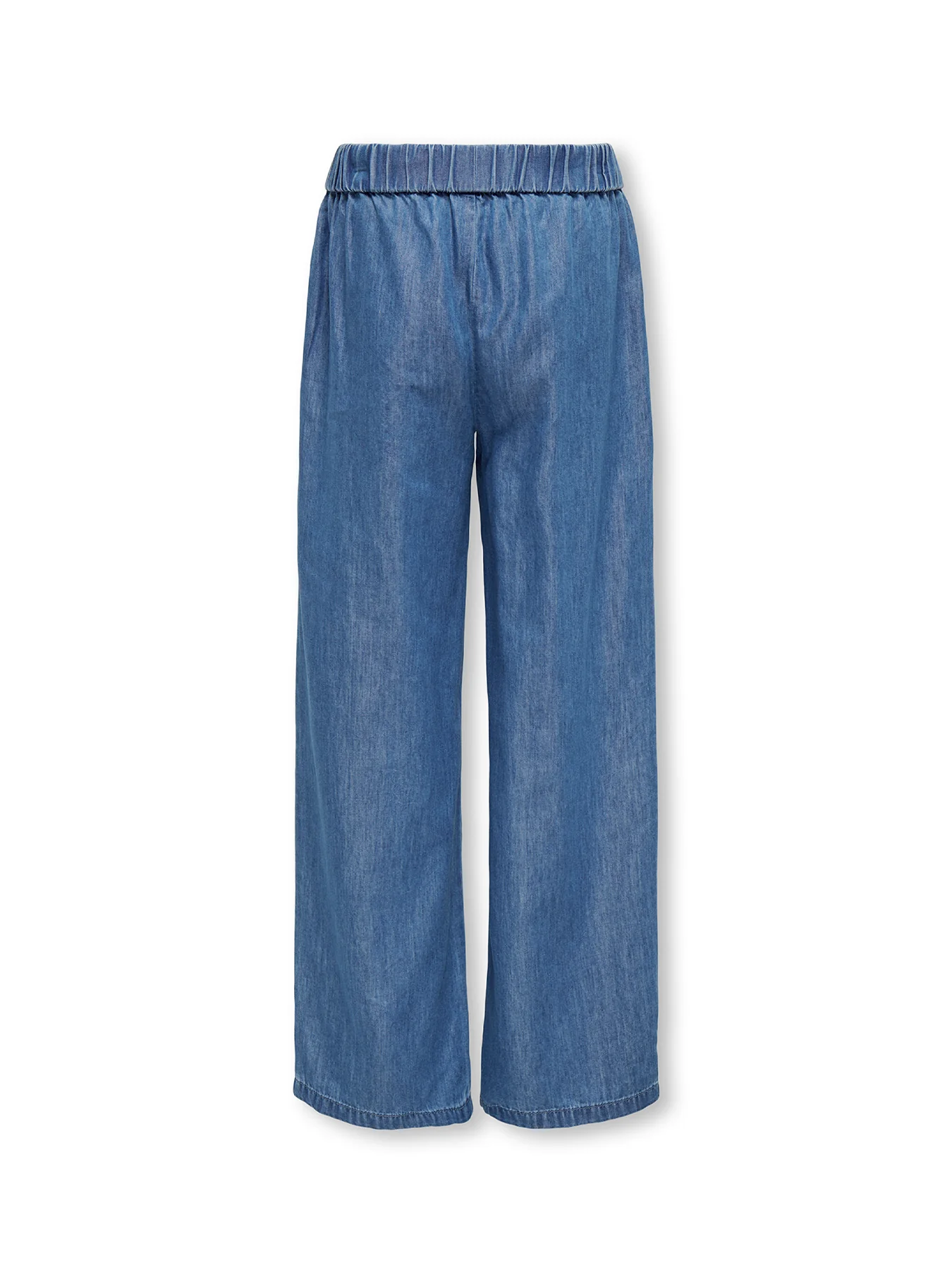 Kids' Palazzo Denim Trousers Blue - Image 3