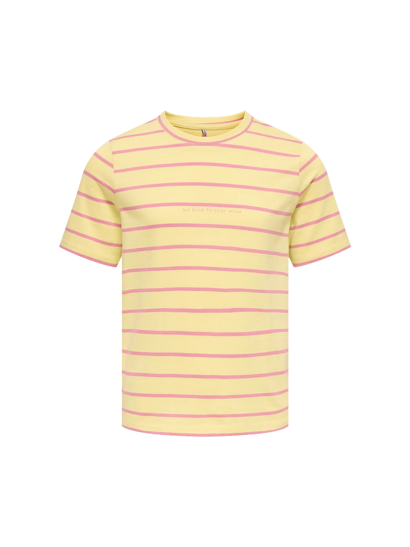 Kids' Stripe T-Shirt Yellow