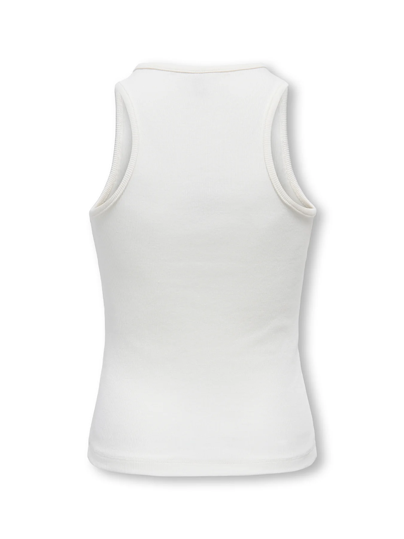 Kids' Embroidered Tank Top White - Image 2