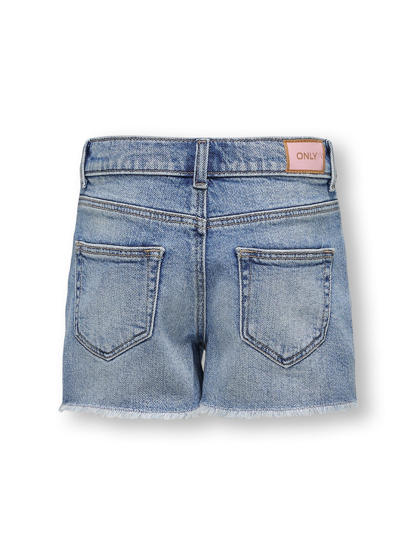 Kids' Denim Shorts Blue - Image 3