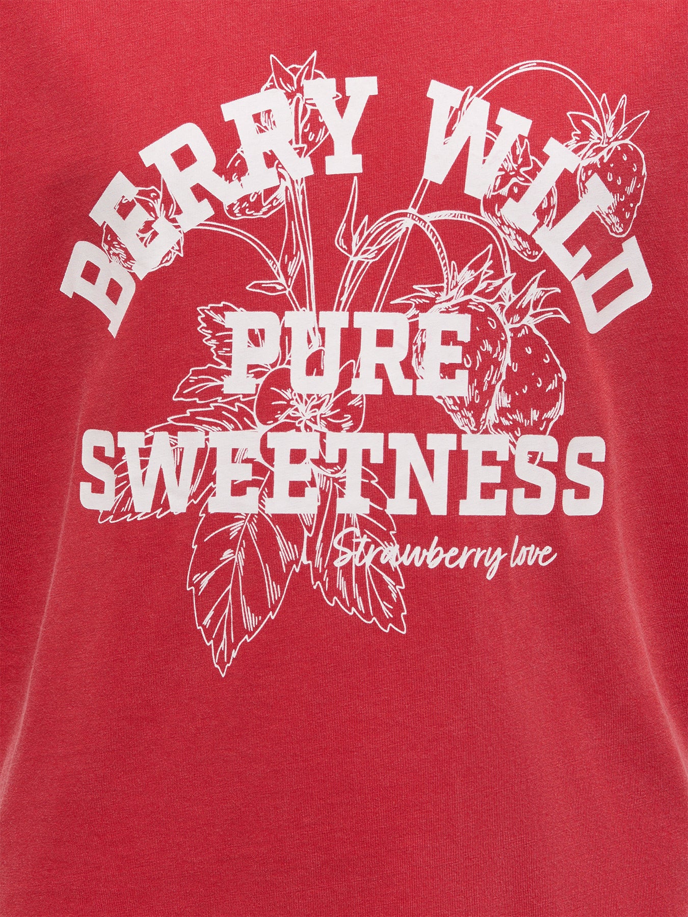 Kids' Printed Short Sleeve T-Shirt Red - Image 3