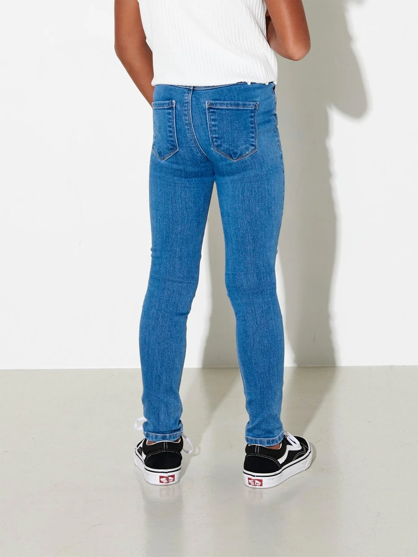 Kids’ Rain Regular Fit Skinny Jeans Blue - Image 4