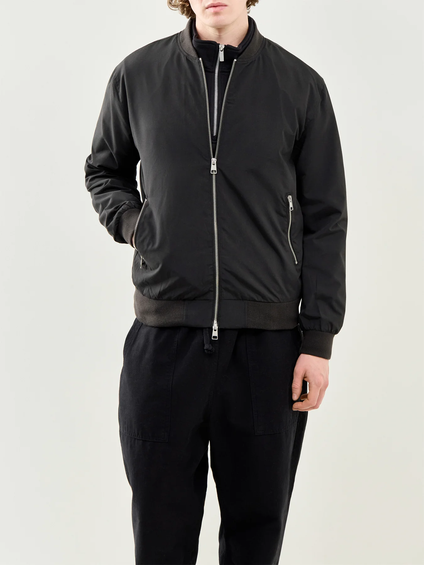 Lando Bomber Jacket Black - Image 4