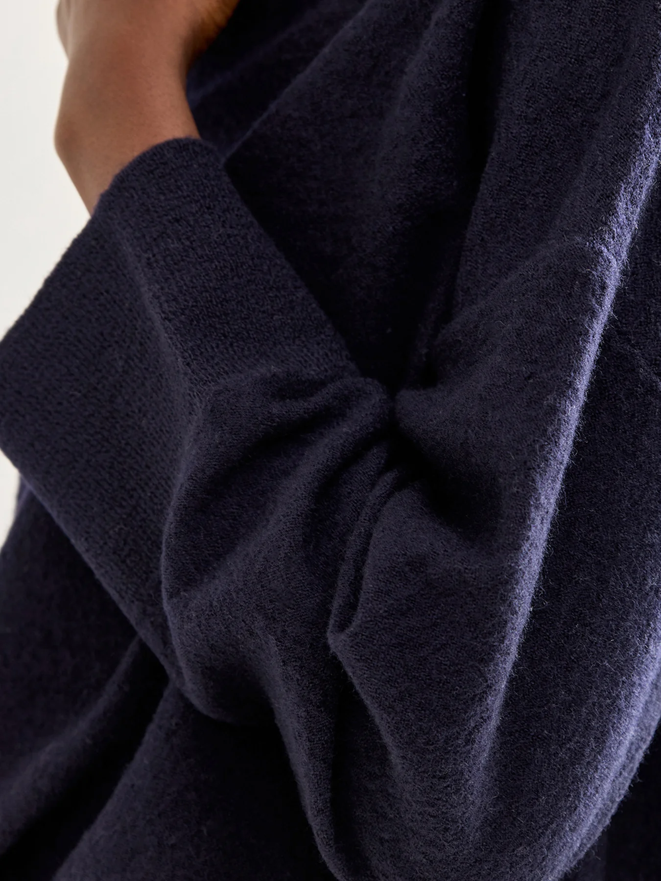 Pullover 537 Cotton Long Sleeves Navy - Image 3