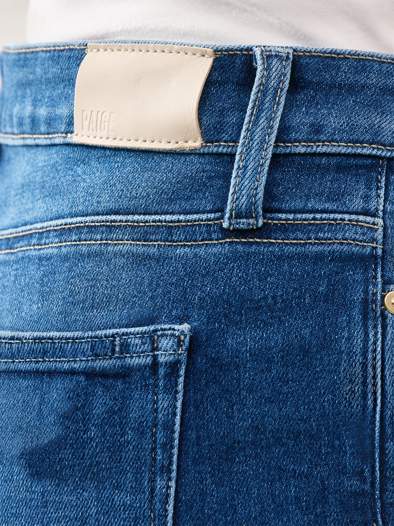 Hoxton Ankle Skinny Jeans Blue - Image 3