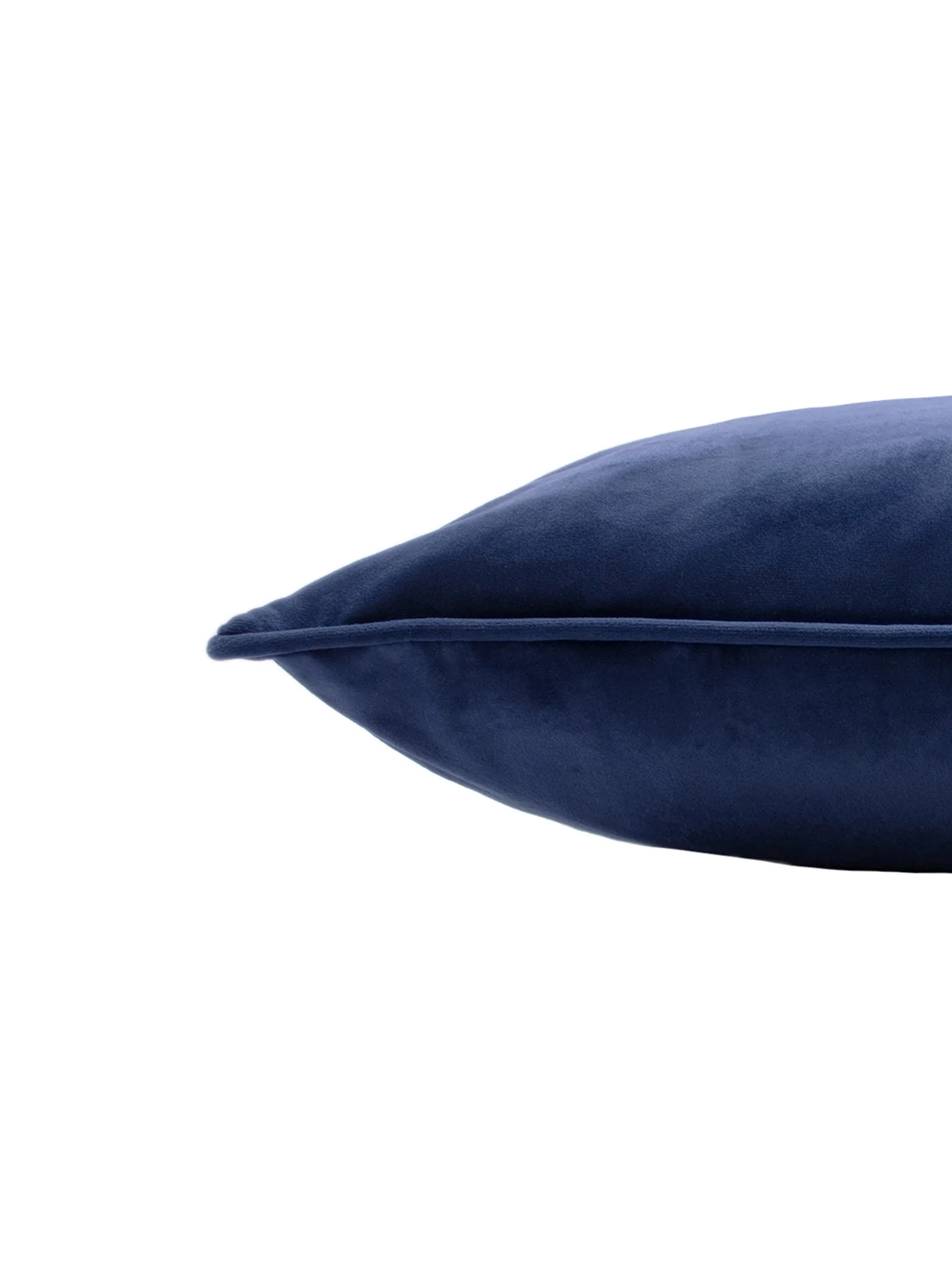 Hortus Feather Rich Cushion 50 x 50cm Navy - Image 4