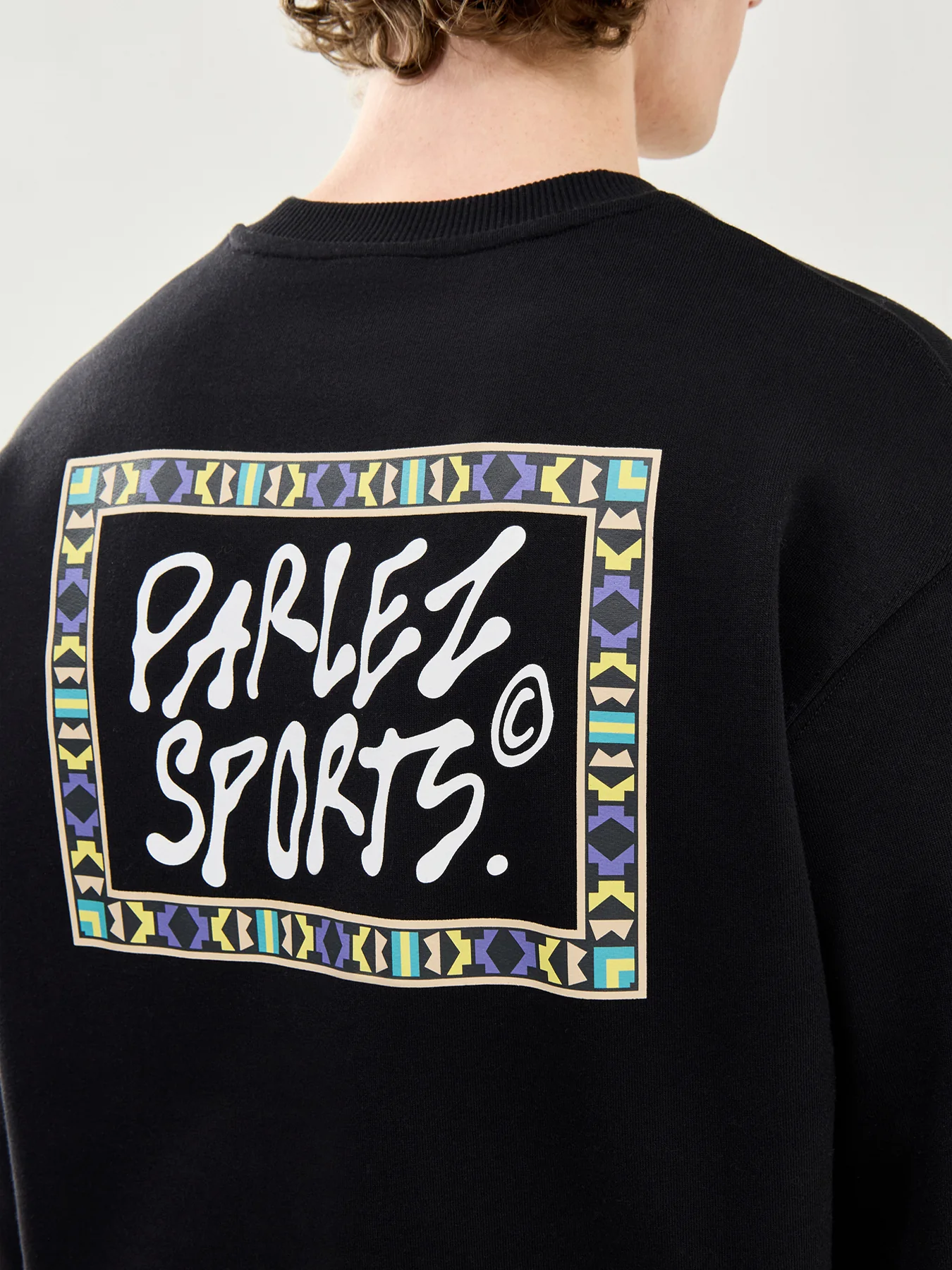 Verge Sweatshirt Black - Image 3