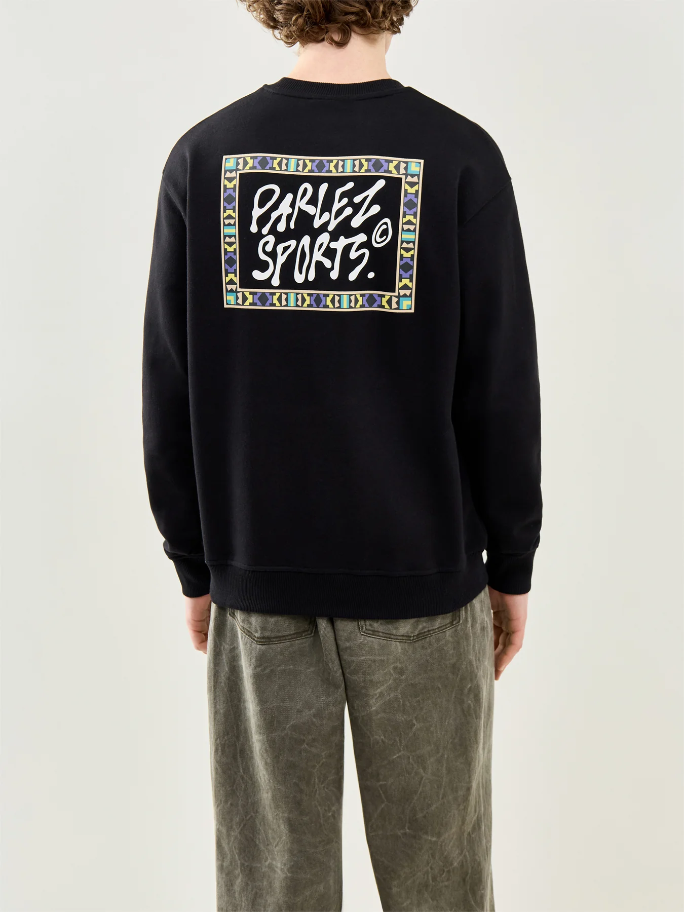 Verge Sweatshirt Black - Image 5