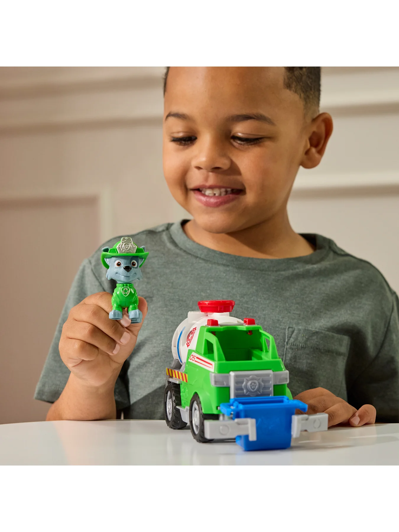 Paw Patrol Fire Rescue Rocky Vehicle - Image 3