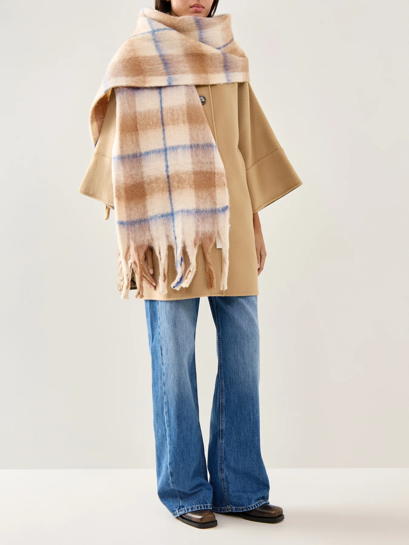 Dixie Scarf Beige - Image 2
