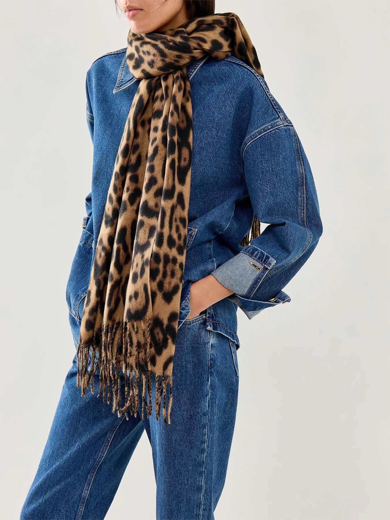 Eboni Scarf Camel - Image 2