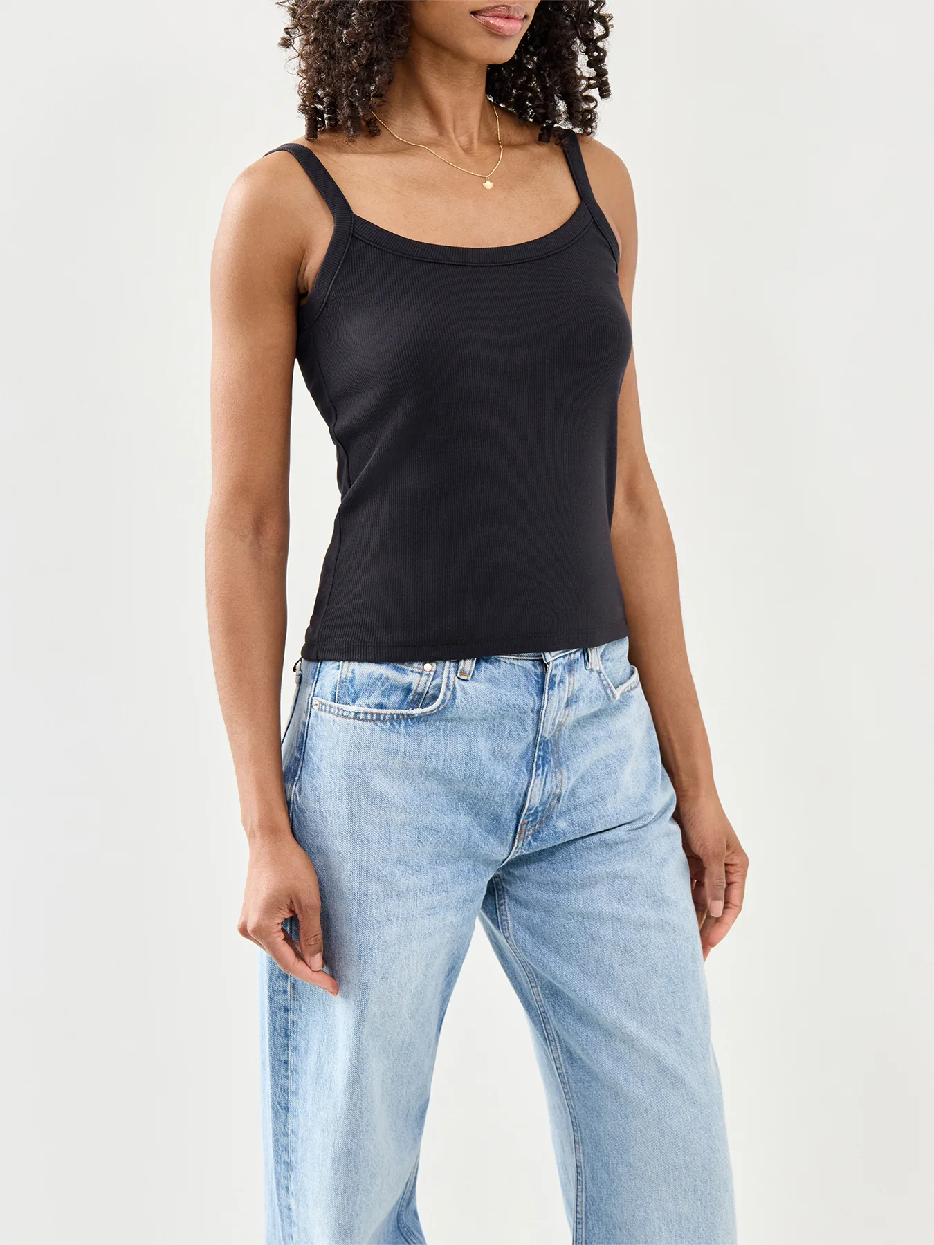 May Strap Top Black - Image 4