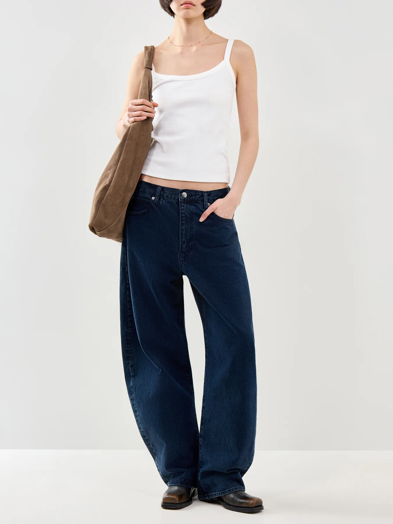 May Strap Top White - Image 2
