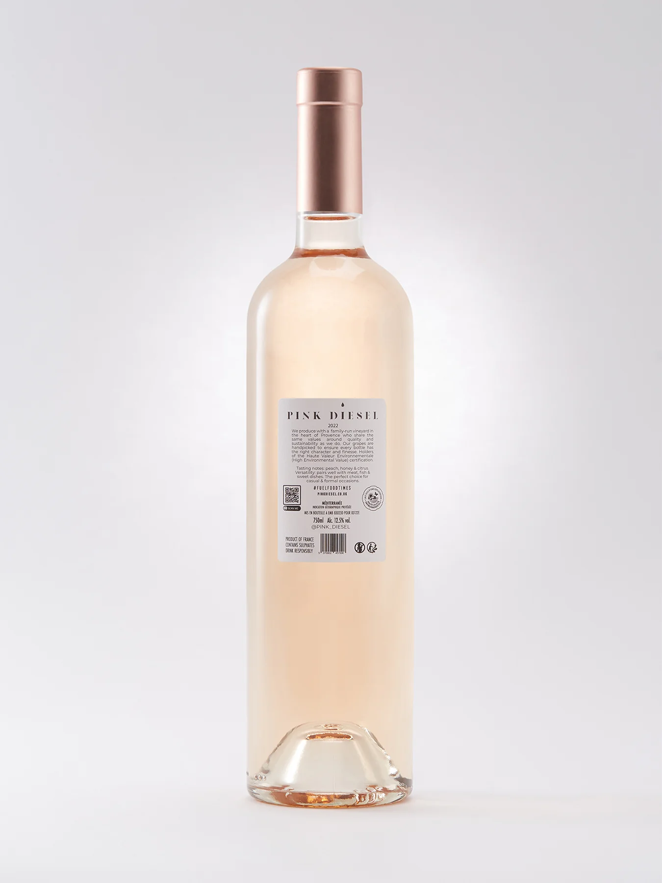 Pink Diesel Rosé Wine - Image 2