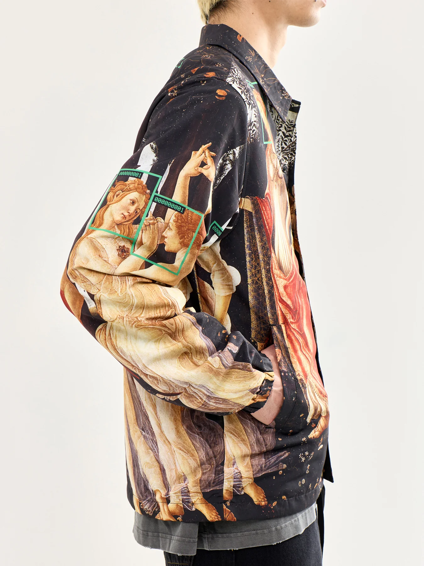 Facial Coach Jacket Multi - Image 3