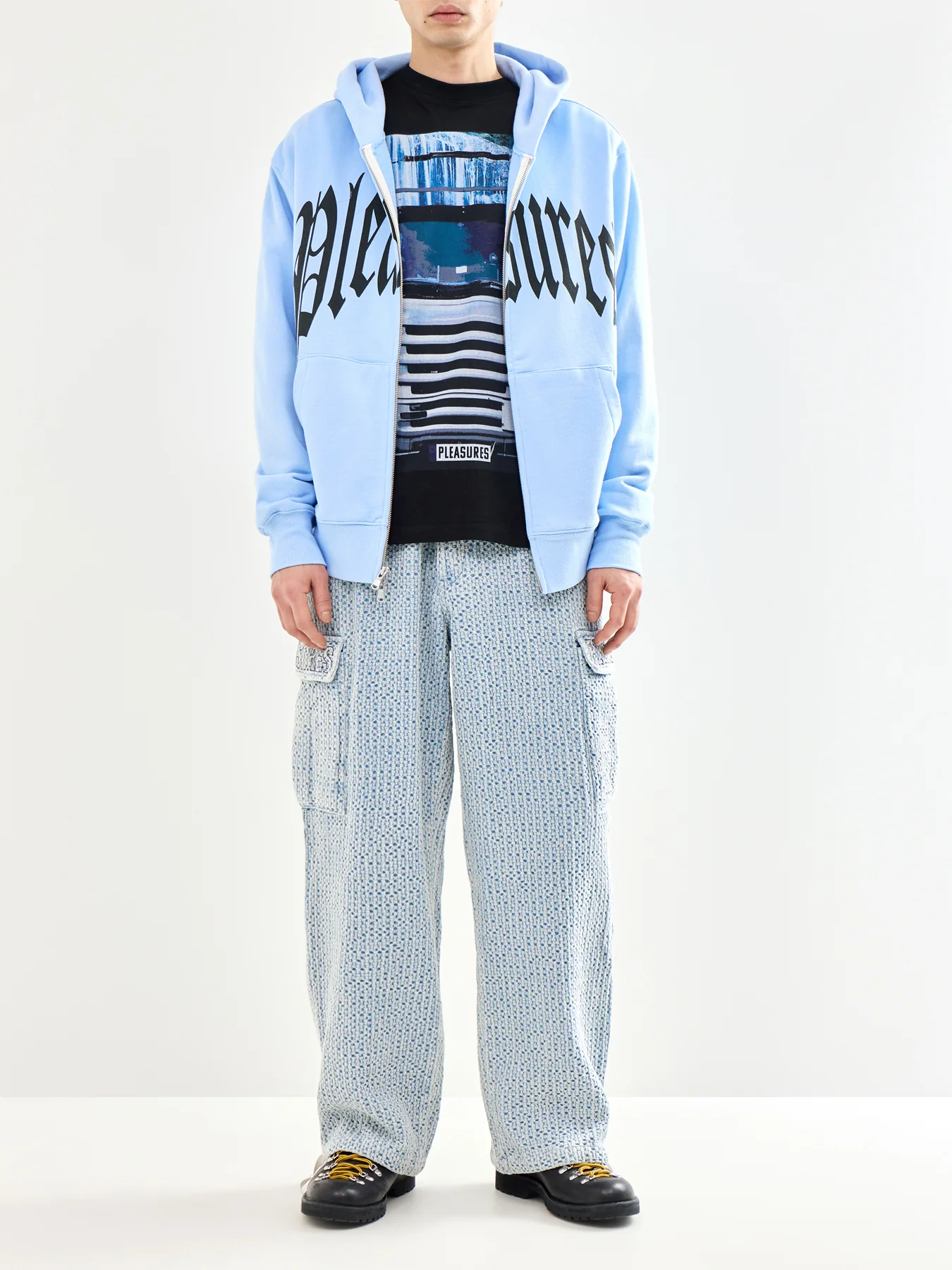 Twitch Zip Hoodie Blue - Image 2