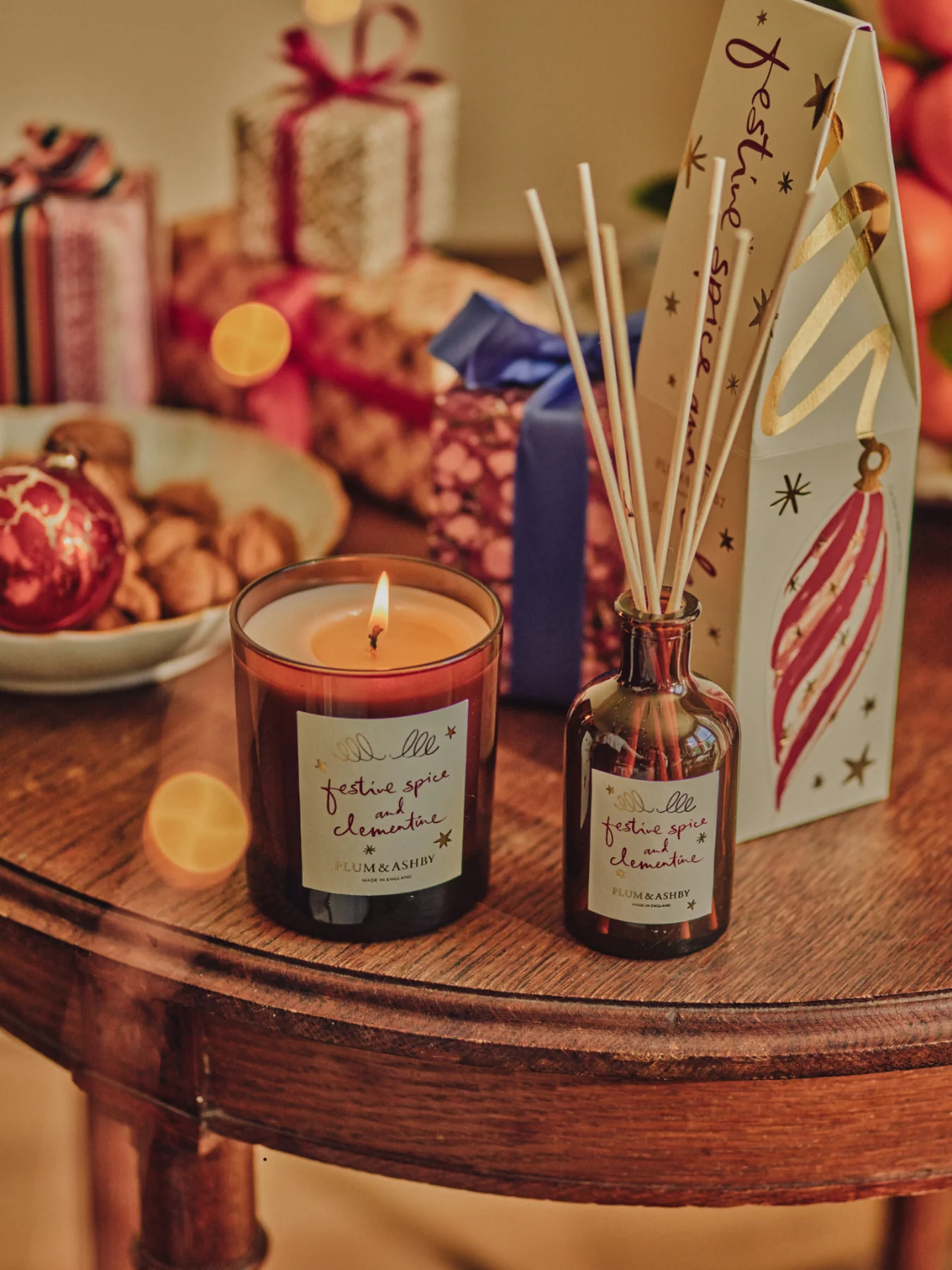 Festive Spice & Clementine Diffuser 100ml - Image 2