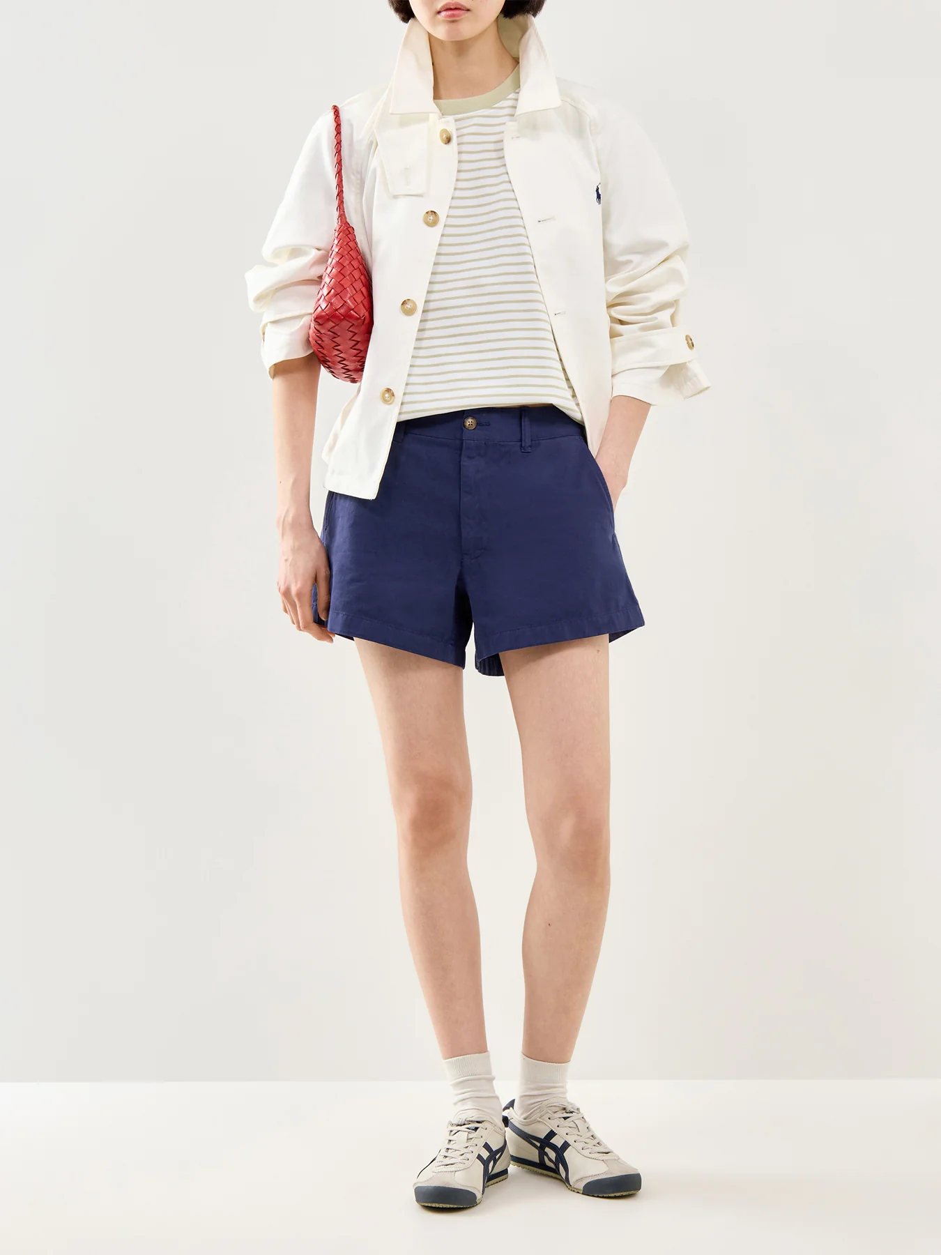 Chino Shorts Navy - Image 2