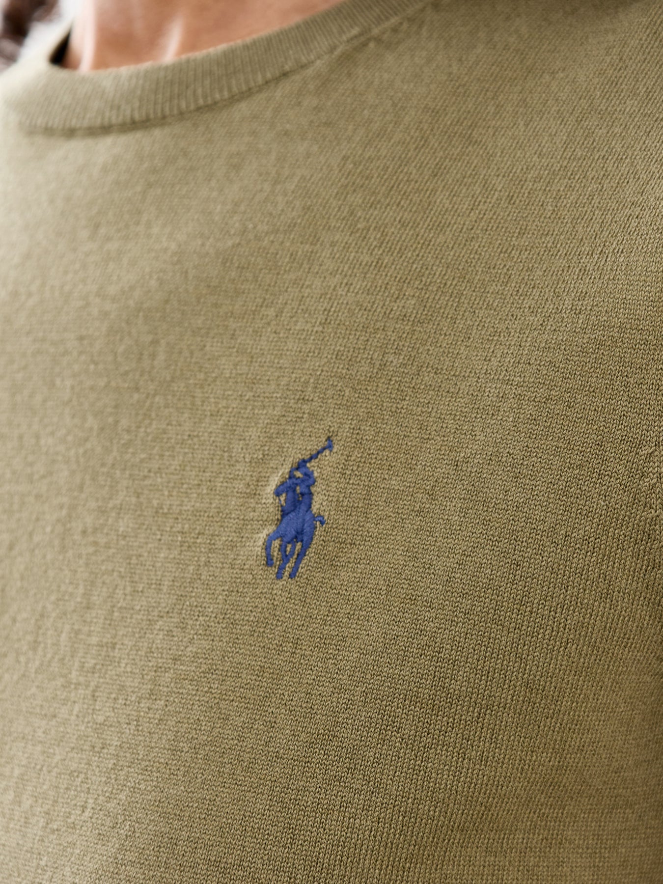Short Sleeve Pullover Olive - Image 3