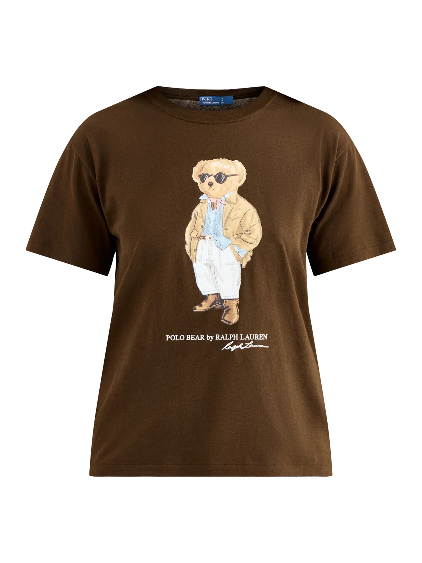 Knit Bear T-Shirt Brown