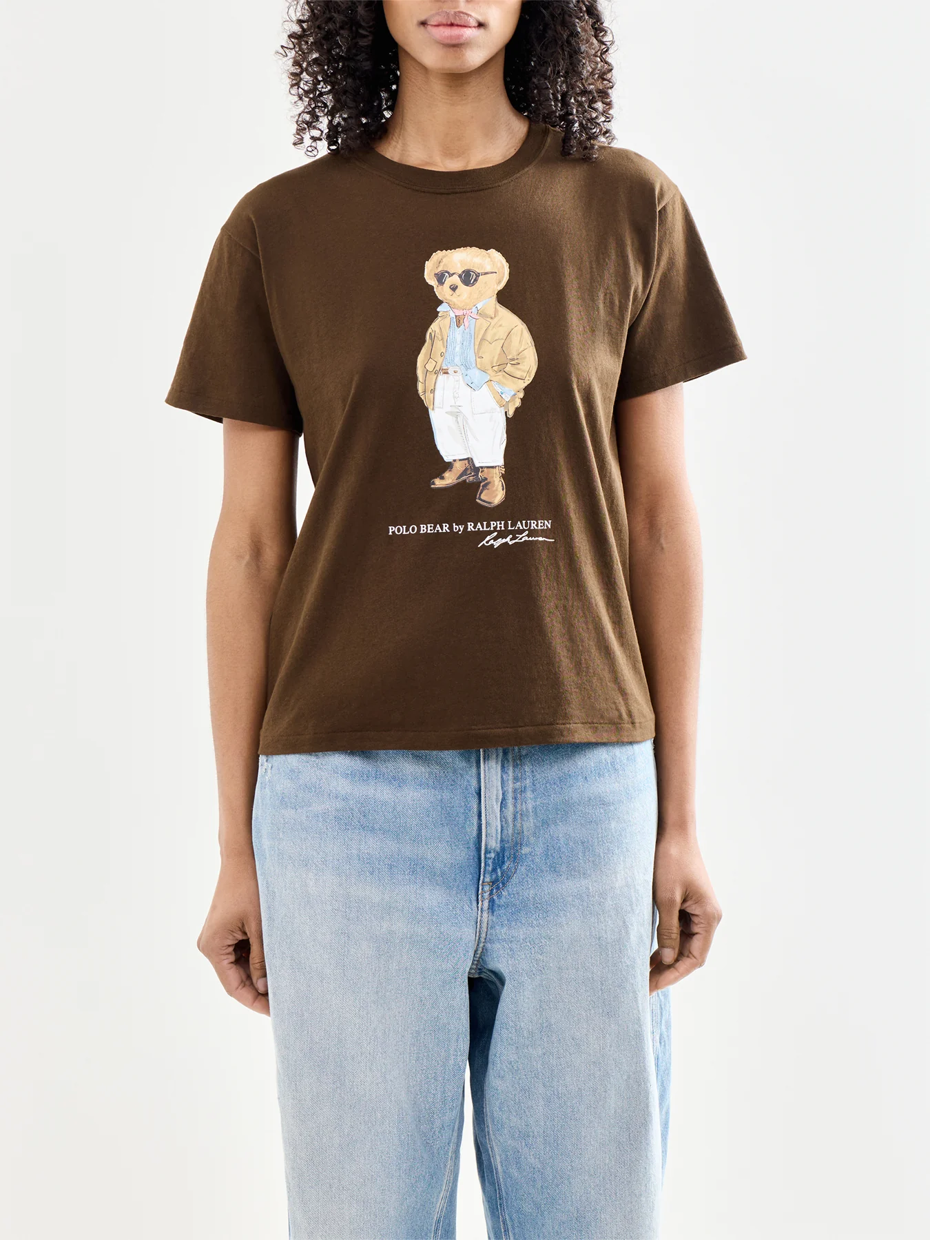 Knit Bear T-Shirt Brown - Image 4