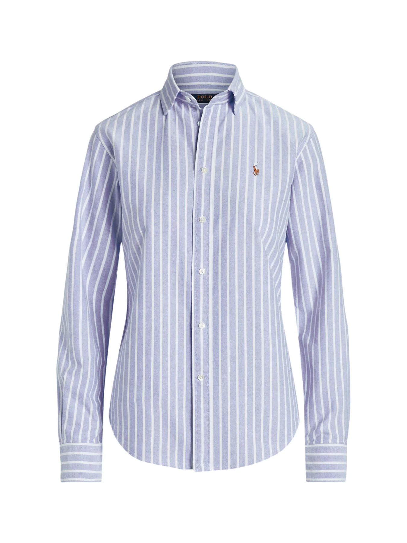 Long Sleeve Cotton Shirt Blue