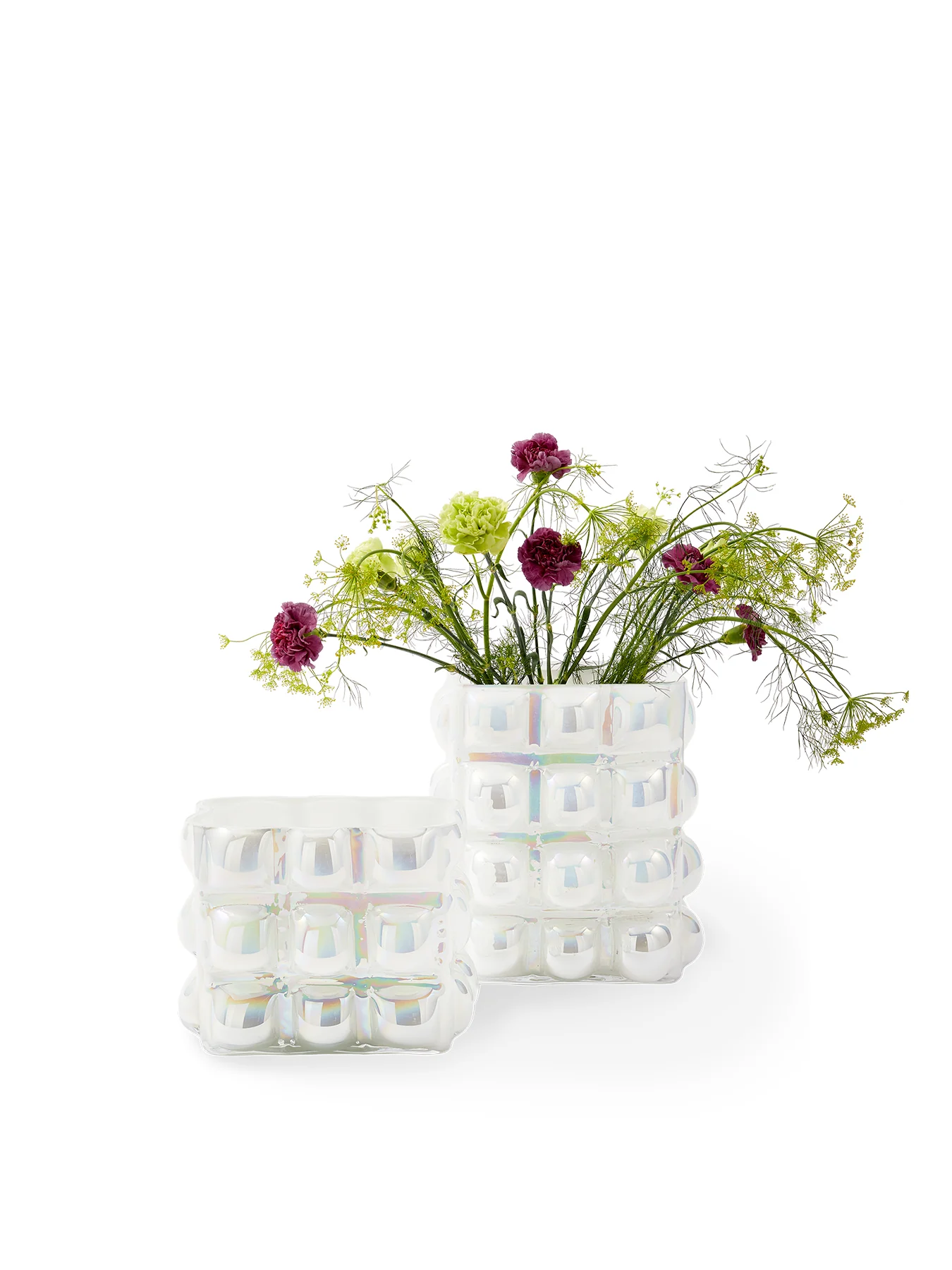 Bubble Glass Vase Small - Image 2
