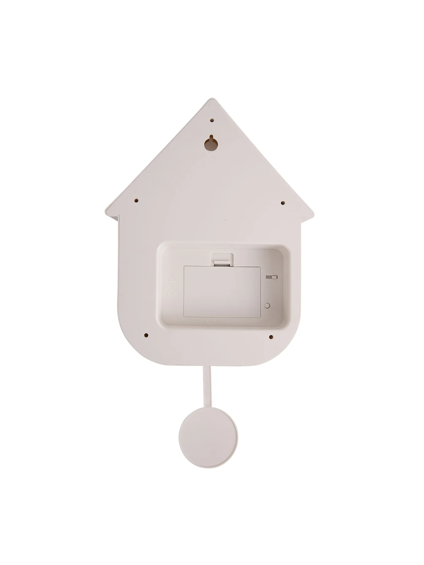 White Wall clock Modern Cuckoo ABS - Image 2