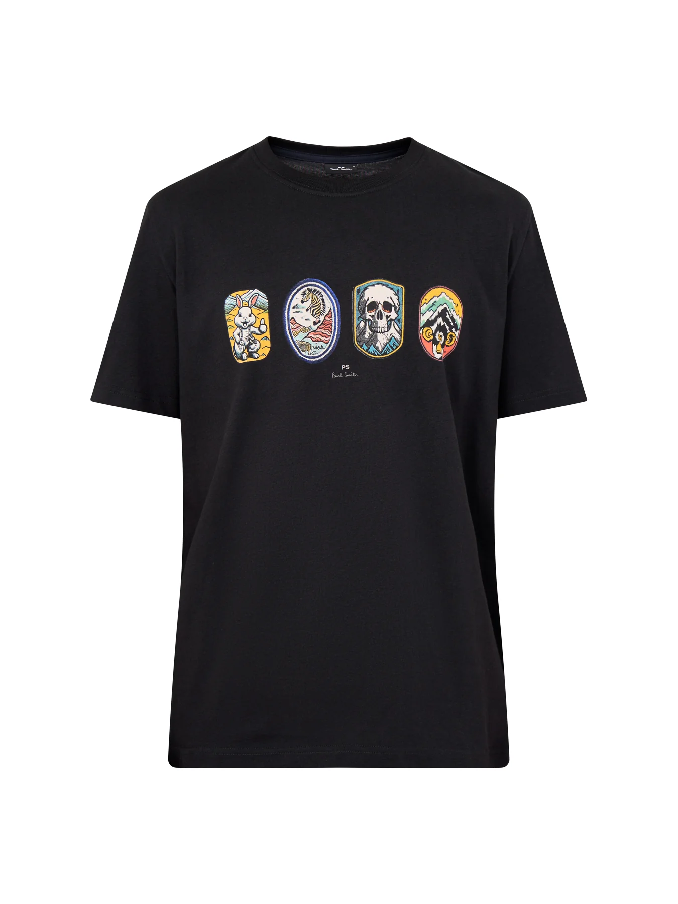 Badges Short Sleeves Tee Black