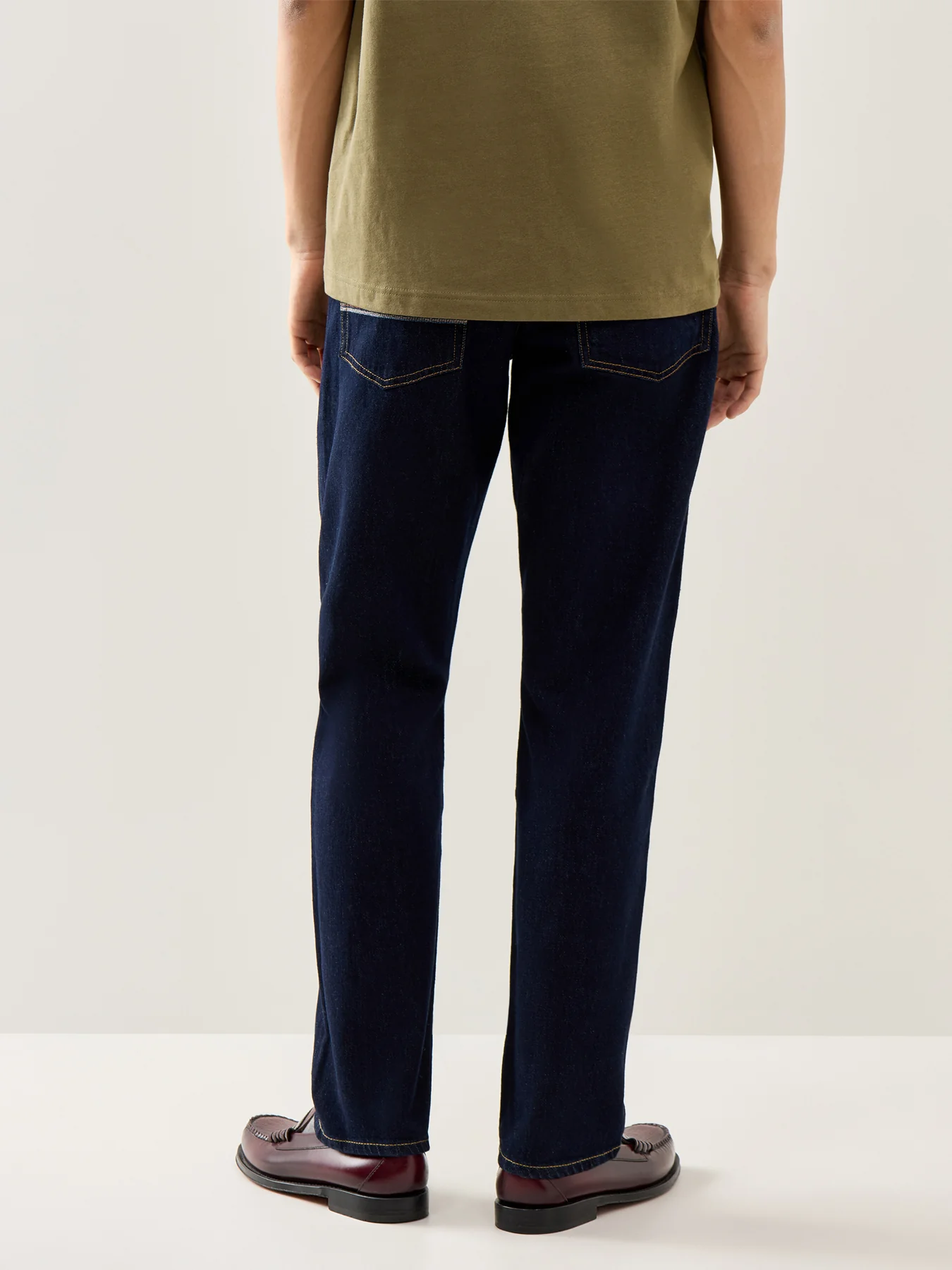 Relaxed Taper Fit Jeans Blue - Image 5