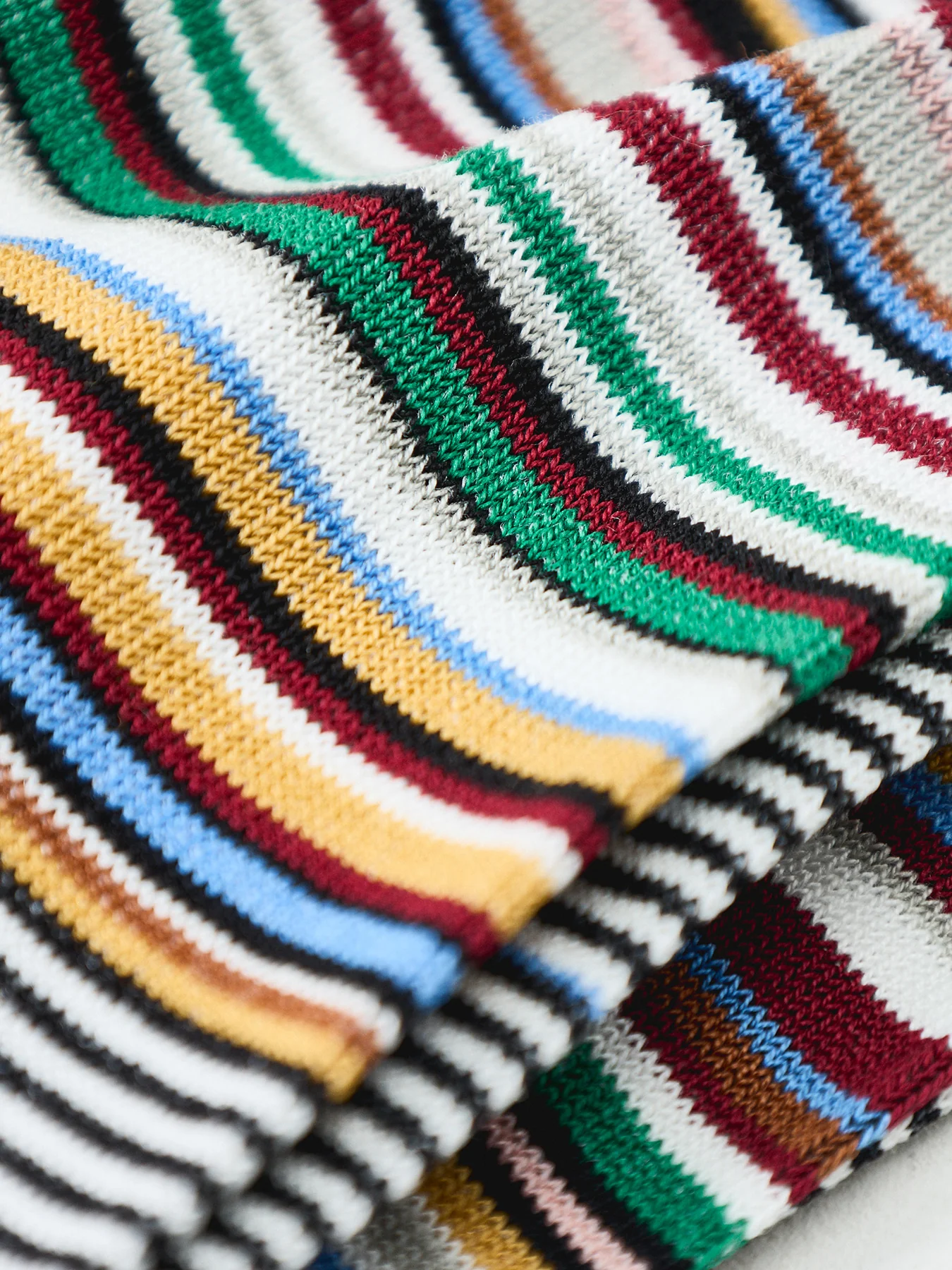 Nash Odd Stripe Crew Socks Black - Image 2
