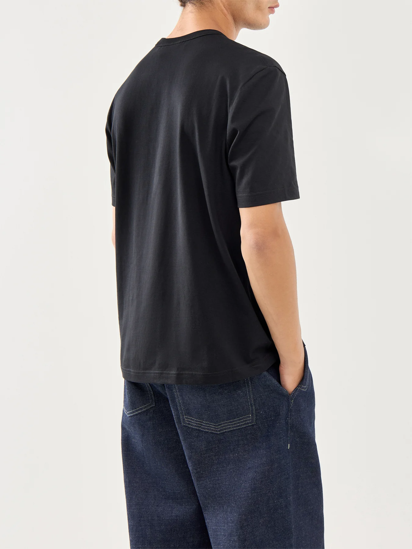 Tape Bunny Short Sleeves Tee Black - Image 5