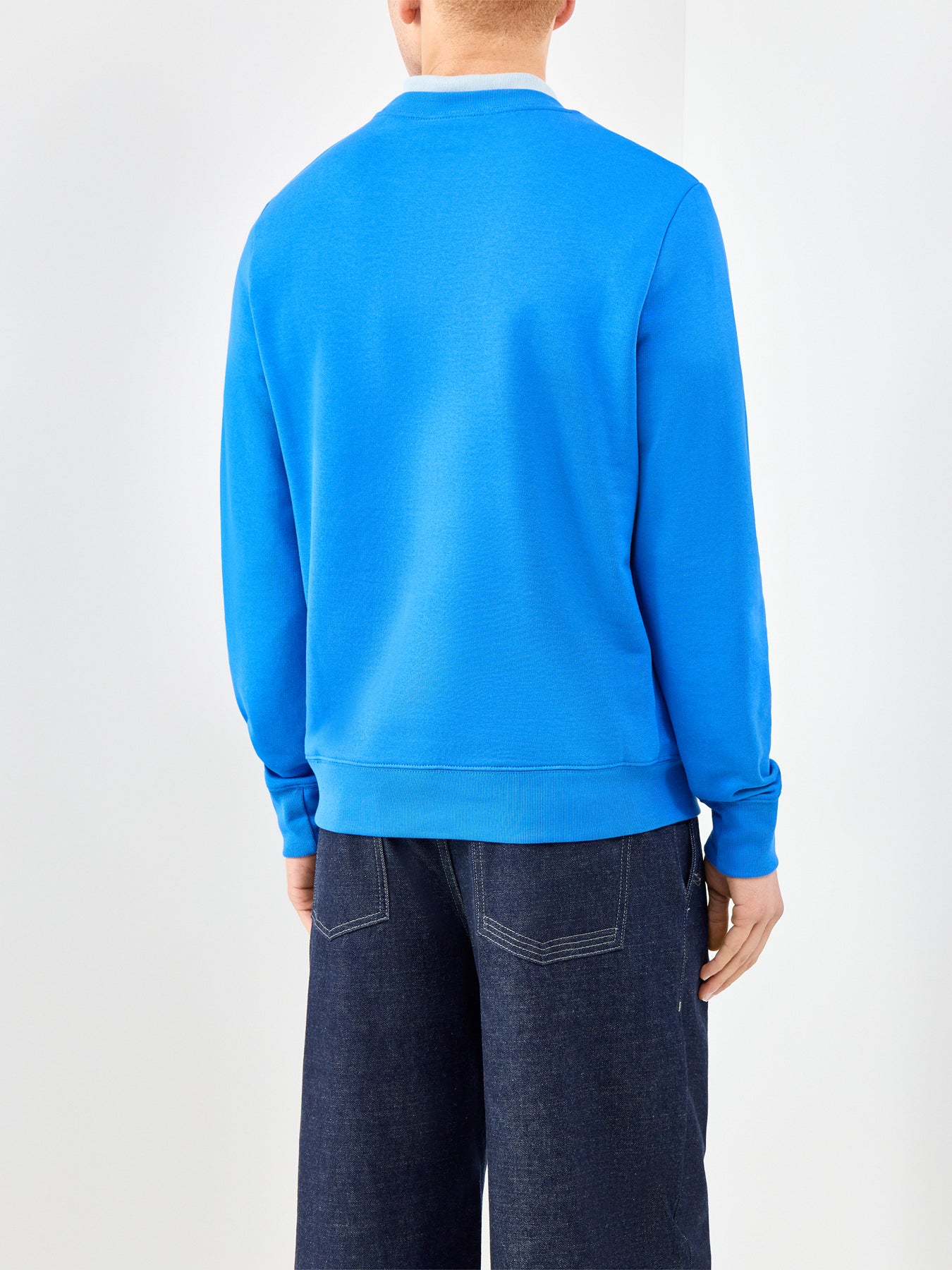 Zebra Logo Sweatshirt Blue - Image 5