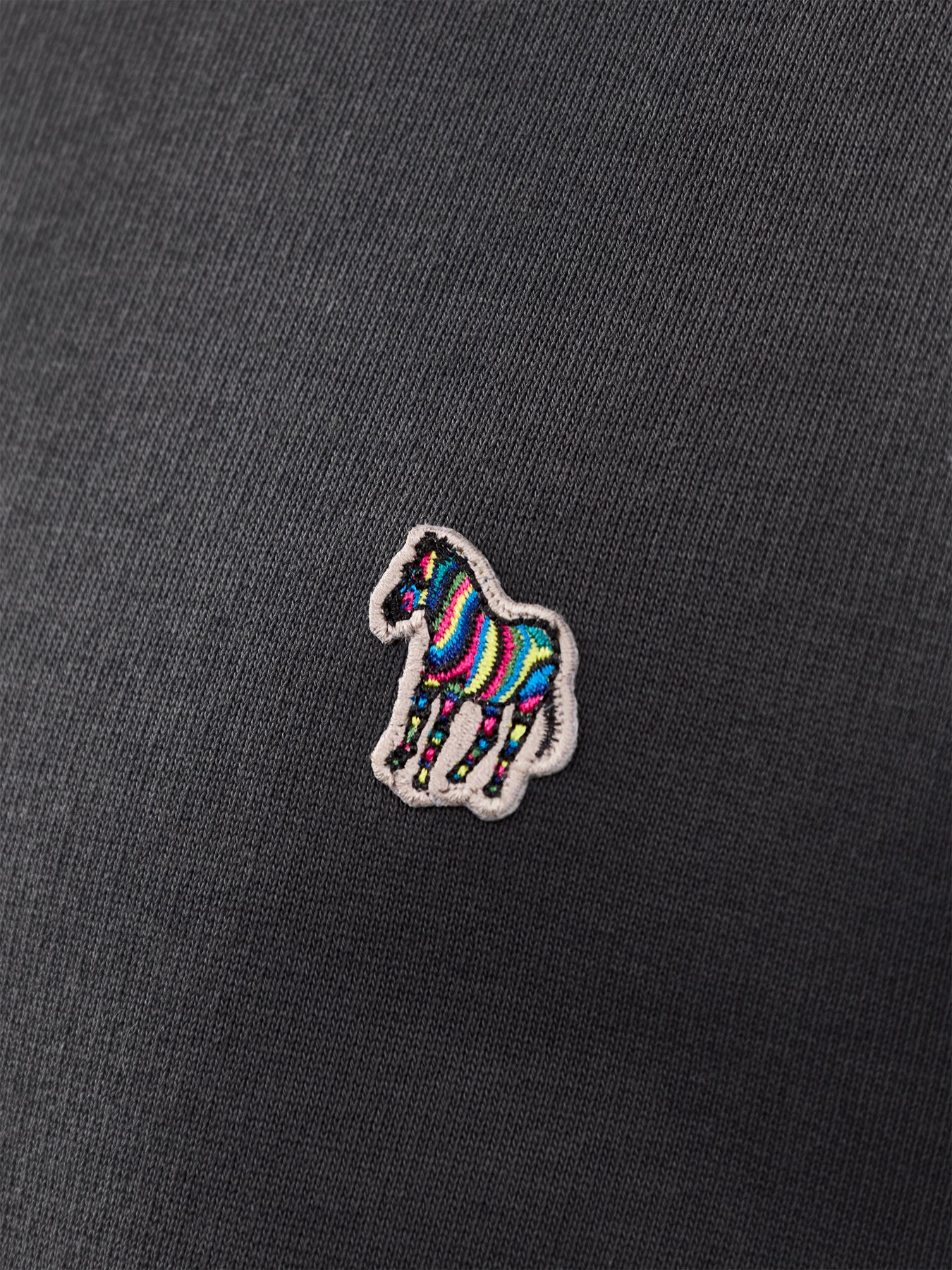 Zebra Logo Sweatshirt Grey - Image 3